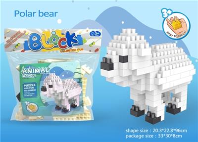 白熊大颗粒积木（139PCS） - OBL814621