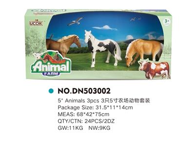 3只5寸农场动物套装 - OBL814927