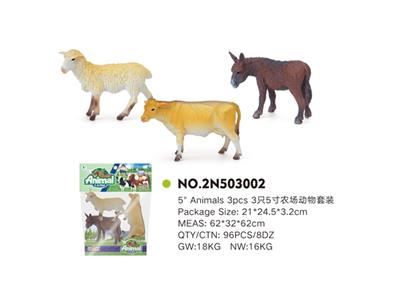 3只5寸农场动物套装 - OBL814953