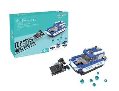 大颗粒警用快艇静态 - OBL815042