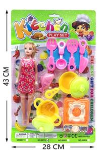 Tableware with barbie - OBL815080