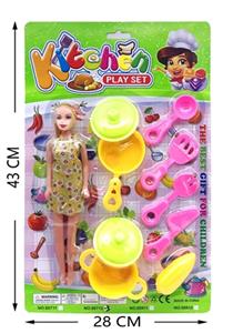 Tableware with barbie - OBL815082