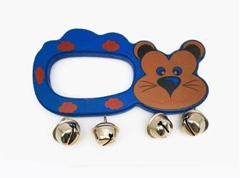 Wooden animal small bell - OBL815153