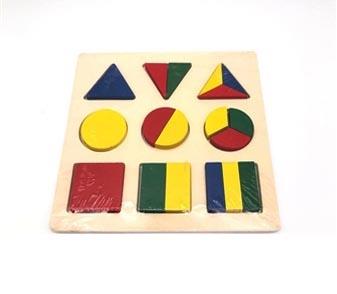 18 * 1 * 18 cm small geometric board - OBL815212