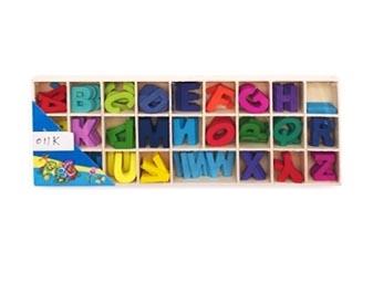 130 PCS wooden small English letters - OBL815213