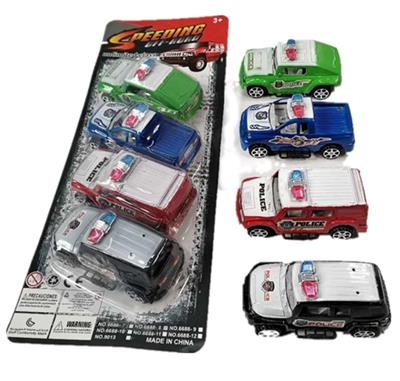 Spray paint back to the police car - OBL815604