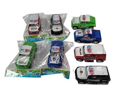 Spray paint back to the police car - OBL815610