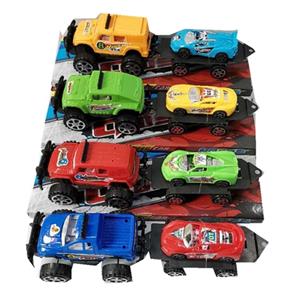 实色惯性越野赛车带拖滑行小车 - OBL815621