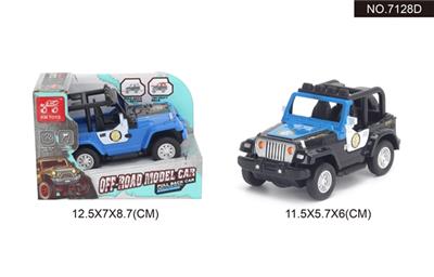 Jeep off-road vehicles 1:43 police car - OBL815631