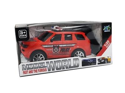 1:20二通带3D灯路虎遥控警车（不包电） - OBL815729