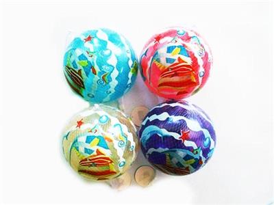 9 inches sea fish color printing ball - OBL816037