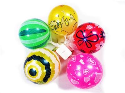 Five conventional 9 inches color printing ball - OBL816051