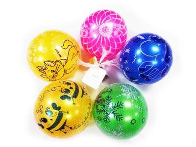 Five conventional 9 inches color printing ball - OBL816053