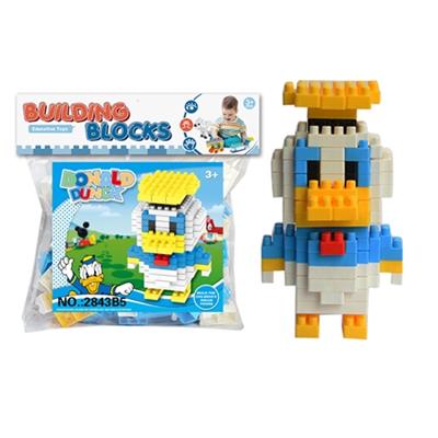 唐老鸭大颗粒积木（126PCS） - OBL816106