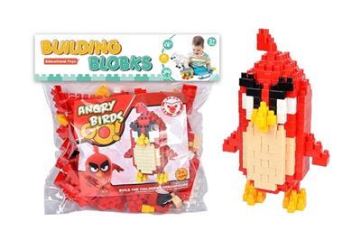 愤怒的小鸟-胖红大颗粒积木（201PCS） - OBL816110