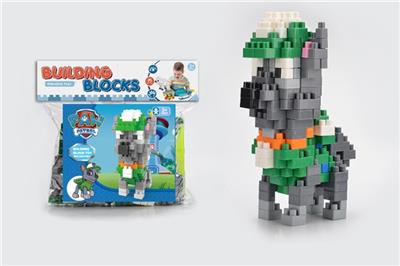 狗狗巡逻队-混血儿ROCKY-灰灰大颗粒积木（165PCS） - OBL816136