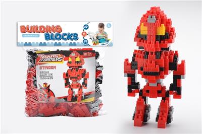 变形金刚— 毒刺大颗粒积木（240PCS） - OBL816139