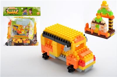 城市广场大颗粒积木（208PCS） - OBL816163