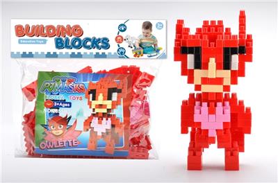 蒙面睡衣侠-OWLETTE大颗粒积木（170PCS） - OBL816166