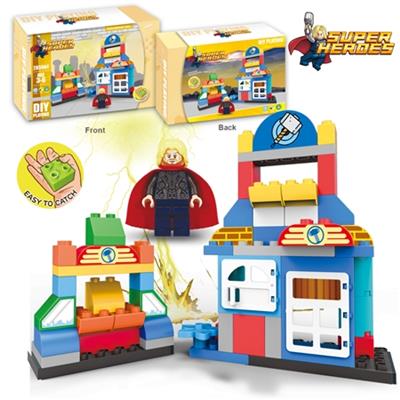 雷神兼容乐高大颗粒积木（57PCS） - OBL816212