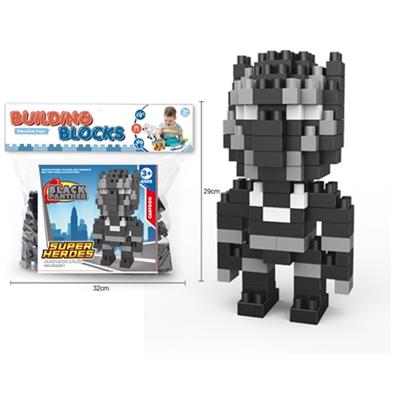 超级英雄-黑豹 大颗粒积木（119PCS） - OBL816222