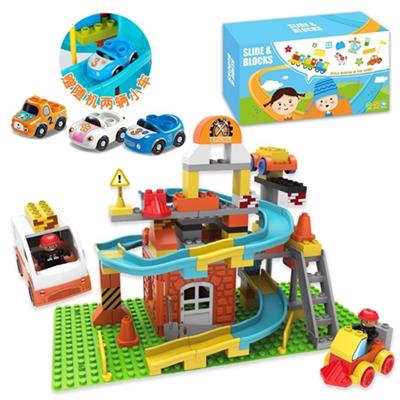 工程轨道兼容乐高大颗粒积木（180PCS） - OBL816229