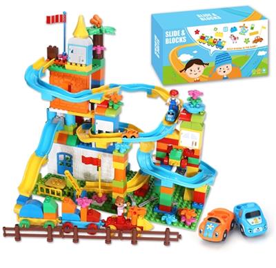 乐园轨道兼容乐高大颗粒积木（180PCS） - OBL816231