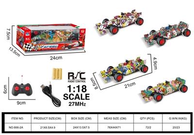 Car 1:18 package electric spool graffiti equation - OBL816276