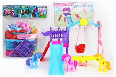 乐园套装（配备3只小马） - OBL816297