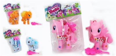 精灵马和梳套装（3款混装） - OBL816323