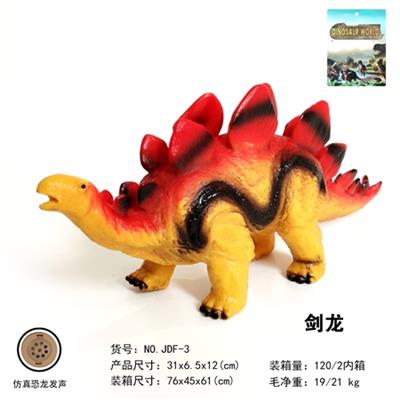 13寸搪胶充棉剑龙（IC包电带声） - OBL817020