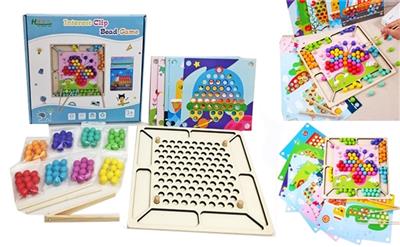 Wooden bead toys suit - OBL817362