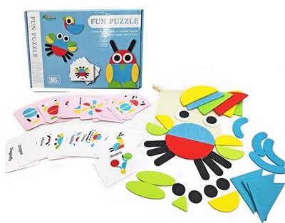 木制趣味拼图 - OBL817363