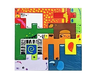 木制创意动物积木 - OBL817388