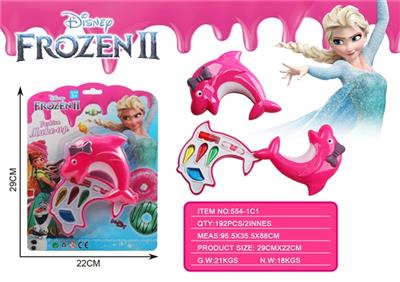 Ice and snow princess 2 dolphins a layer of cosmetics - OBL817606