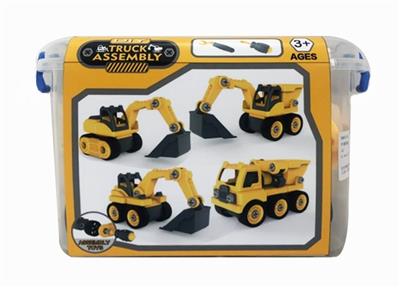 DIY disassembling the triad plus mining truck car - OBL818205