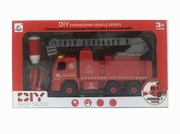 DIY disassembling fire truck - OBL818208