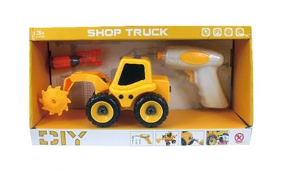 Broken stone machine disassembling truck (with IC, with electric screwdriver) - OBL818232