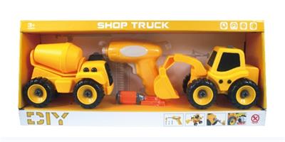 Soil car dismantling truck (with IC, with electric screwdriver) - OBL818248