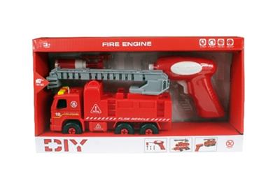 DIY disassembling ladder truck (with IC, with electric screwdriver) - OBL818270