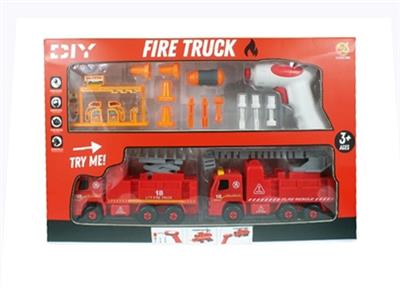 Disassembling fire truck suit (with IC, with electric screwdriver) - OBL818275