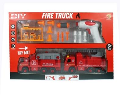 Disassembling fire truck suit (with IC, with electric screwdriver) - OBL818276