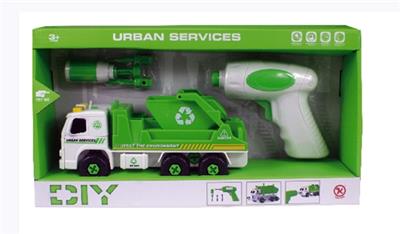 Urban environmental protection car (with IC, with electric screwdriver) - OBL818281
