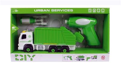 City sanitation truck (with IC, with electric screwdriver) - OBL818282