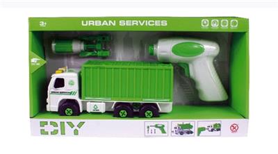 City container car (with IC, with electric screwdriver) - OBL818283