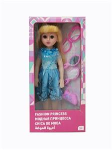 18-inch live eye hair Russian accessories bring IC fashion girl - OBL819045