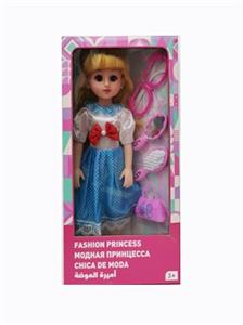 18-inch live eye hair Russian accessories bring IC fashion girl - OBL819048