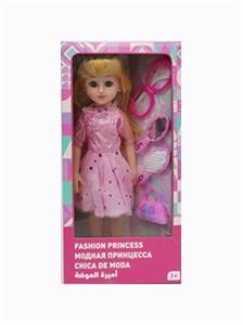 18-inch live eye hair Russian accessories bring IC fashion girl - OBL819054