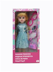 18-inch live eye hair Russian accessories bring IC fashion girl - OBL819055