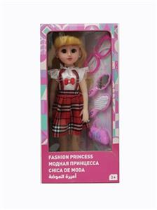 18-inch live eye hair Russian accessories bring IC fashion girl - OBL819057